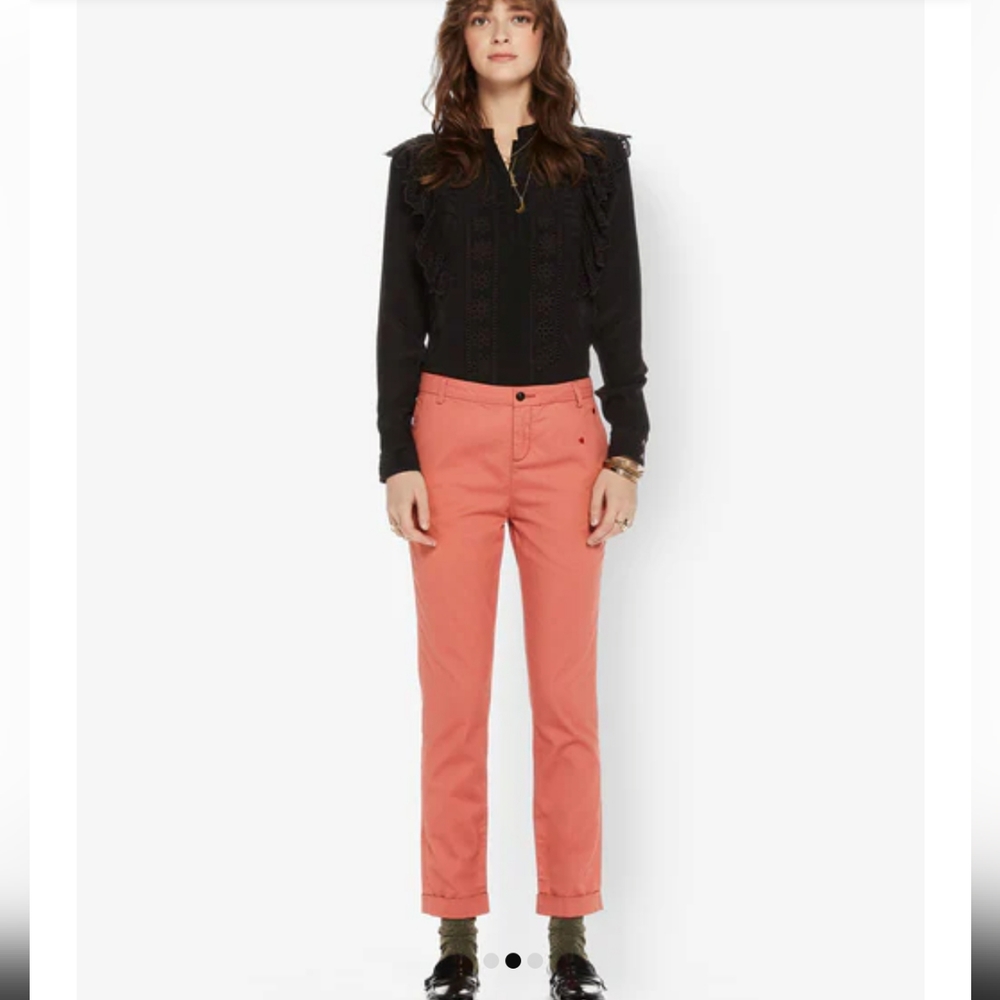 Scotch & Soda Eat Your Heart Out Chinos Coral Size 28"waist 30" Length